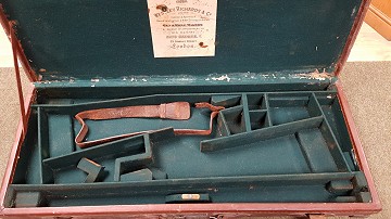 Westley Richards Leather Double Case